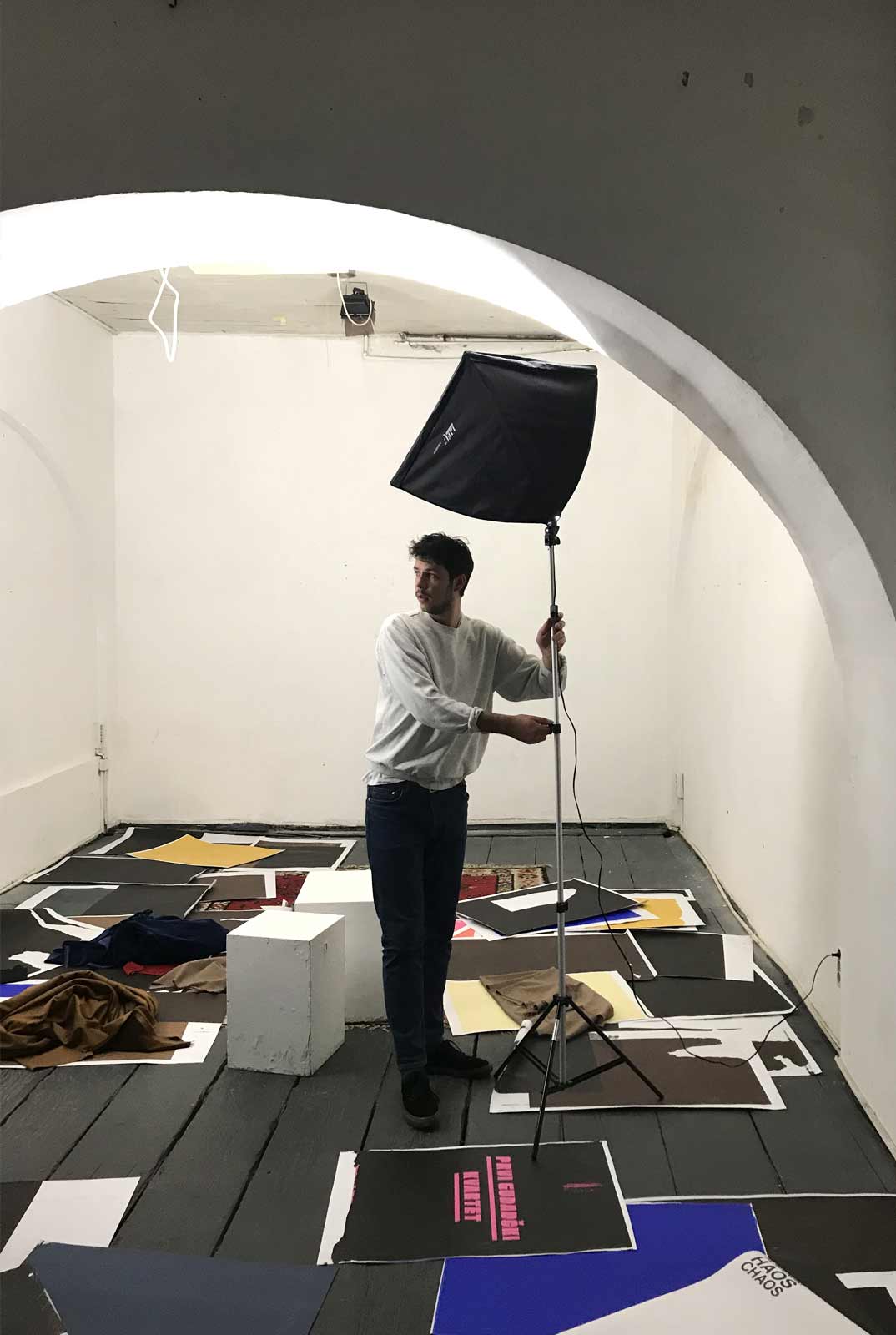 Graphic designer Aleksandar Todorovic