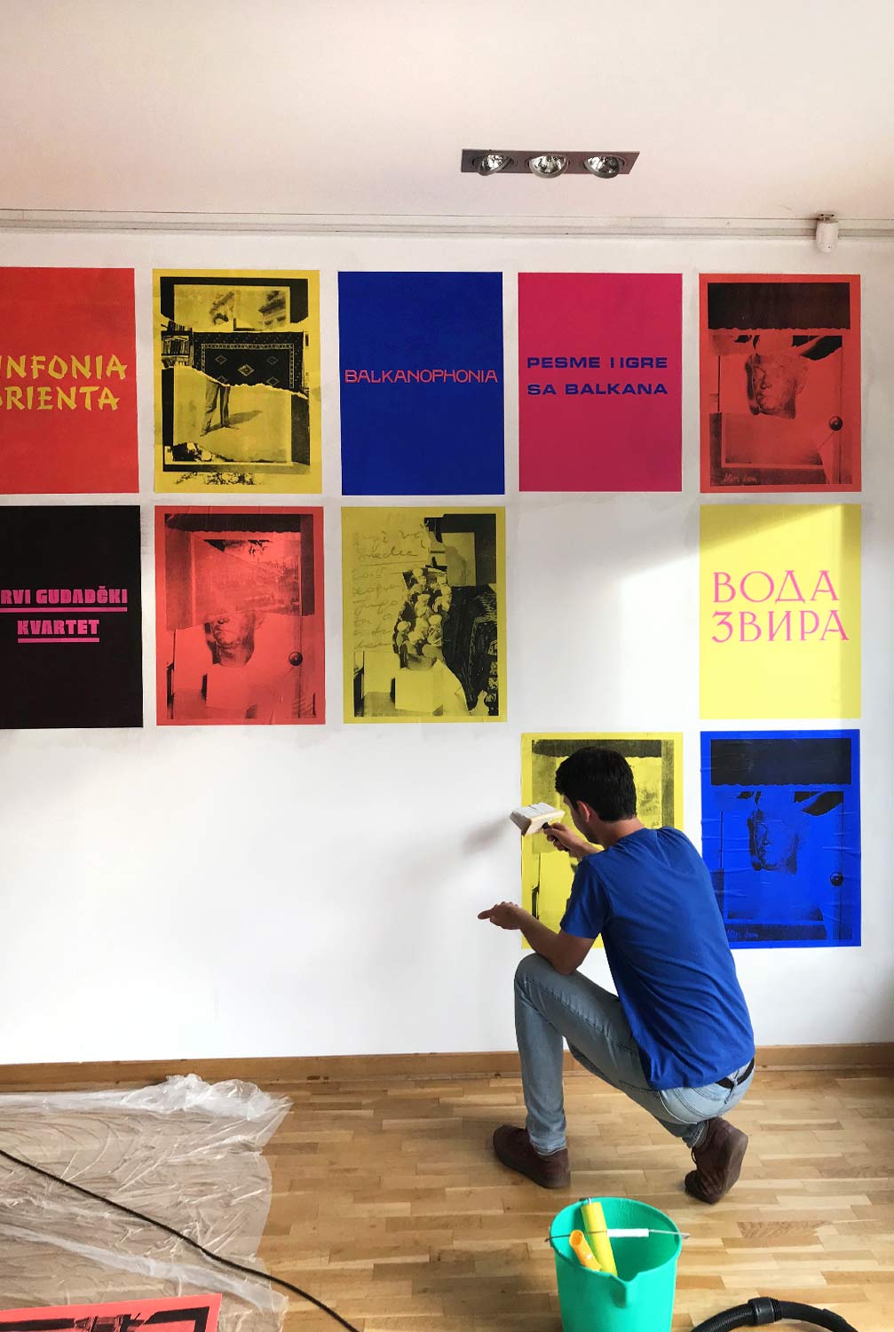 Graphic designer Aleksandar Todorovic