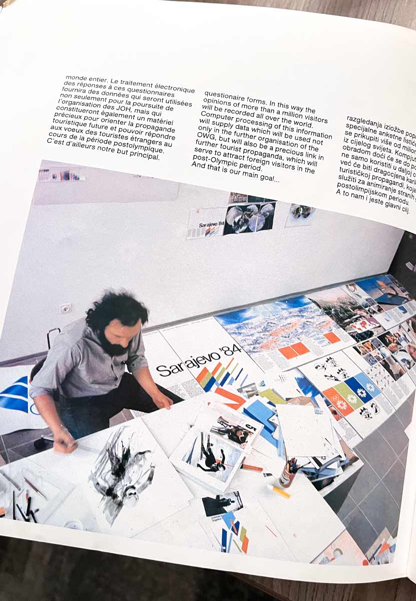 Graphic designer Aleksandar Todorovic